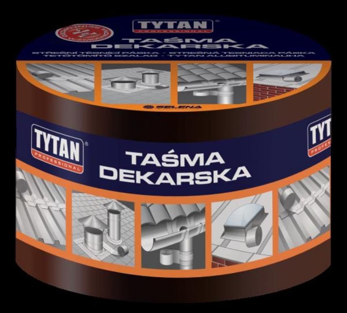 Taśma uszczelniająca dekarska 15cm*10mb brązowa